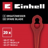 Nożyki do podkaszarek akumulatorowych Einhell GE-CT 18