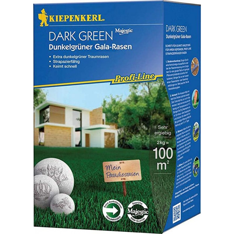Kiepenkerl Profi-Line Ciemnozielony trawnik Dark Green 2kg